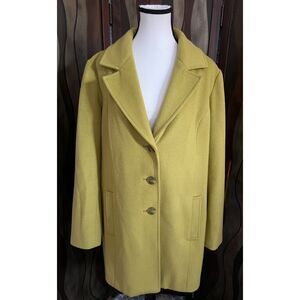 J. Jill wool blend pea coat. Size M.